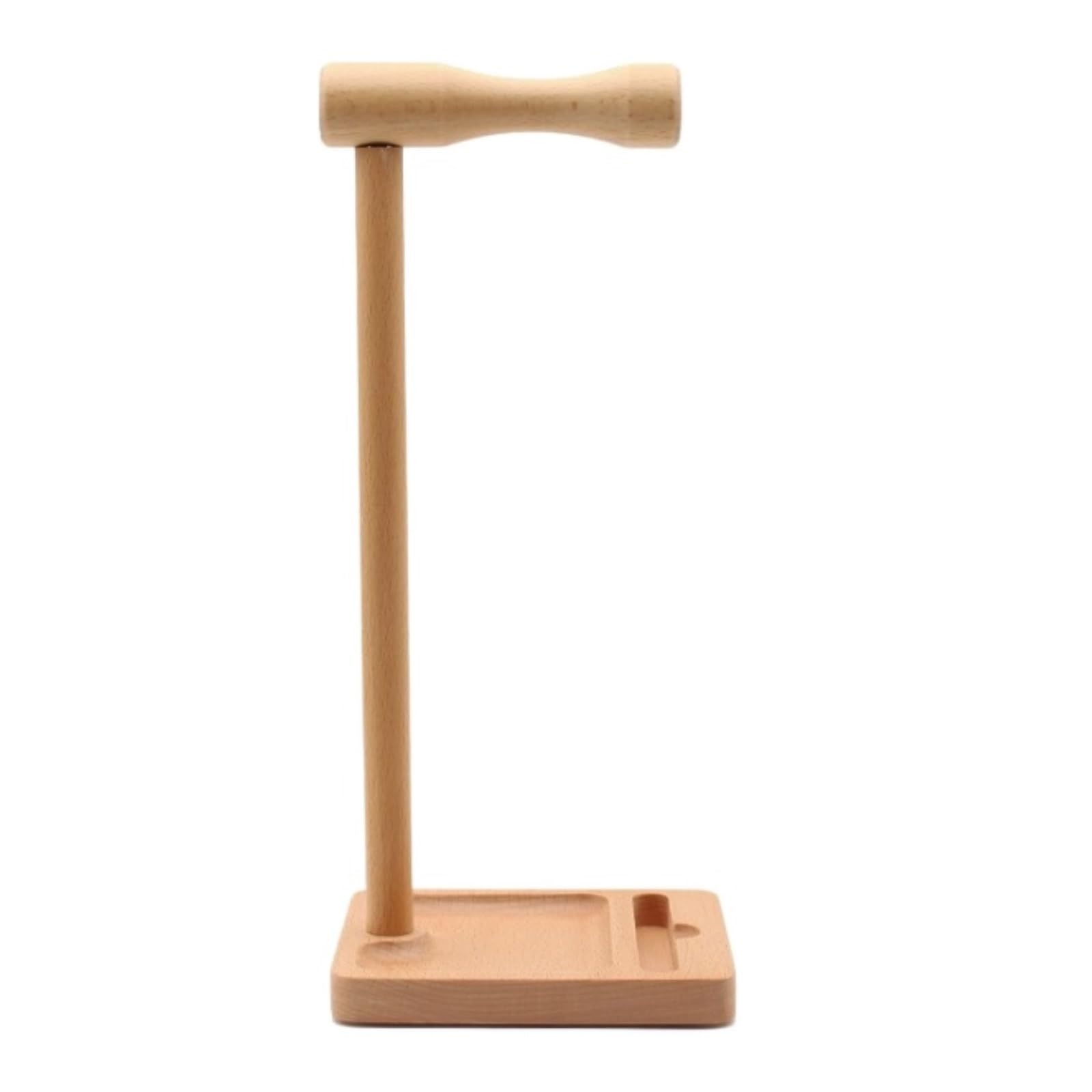 MRKU Headphone Stand Holder Headset Hook Hanger Desktop Beech,Wooden,Universal,Earphone