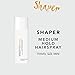 Sebastian Professional Shaper Mini Hairspray, 50 VOC% | Flexible to Medium Hold | Brushable with Control | Travel Size, 1.5 oz