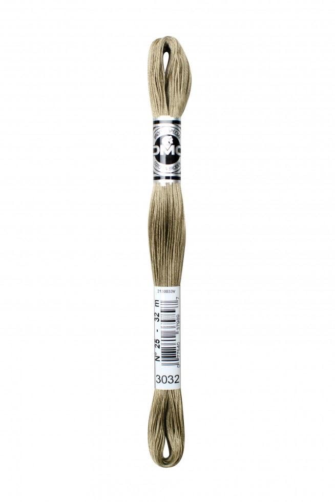DMC Size 25 Coton A Broder Special Embroidery Thread - 3032 Beige - Each — image 1