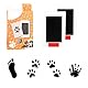 Pfotenabdruck Set Hund Katze, 2 Stück Baby Fussabdruck Set,Hundepfoten Abdruck Machen,Baby Handabdruck und Fußabdruck Set,Hunde Pfotenabdruck Set mit 4 Karten für Hund und Katze Familie Geschenk