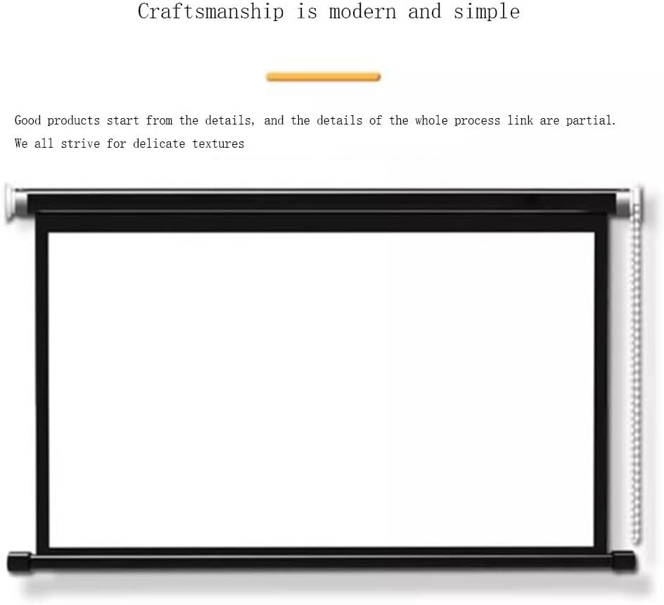 Écran de projection portable 60 pouces résolvant les problèmes de reflets - 3