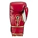 Title Boxeo Mexican Leather Training Gloves Quatro (Red/White, 16 oz)