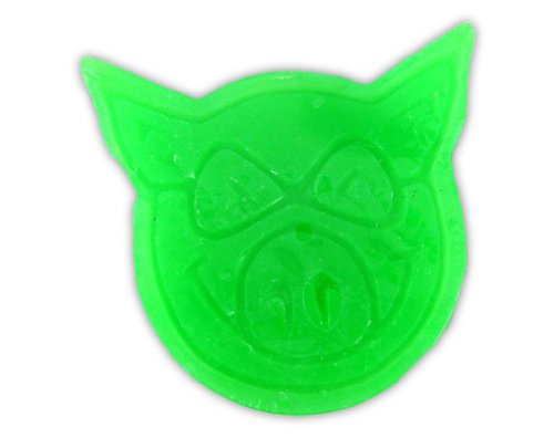 PIG Skateboard Wax Green Skateboards Curb Wax