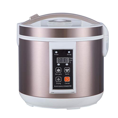 DFEDHF Fermentador de AJO Negro con Control inteligente automático completo con función de secado, AJO de un Solo diente de AJO de Varios dientes, 5L/6L,5L