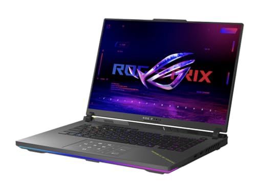 Image of ASUS ROG Strix G16 AI Gaming Laptop 16.0 inch 240Hz IPS WQXGA Display (AMD Ryzen 9 9955HX, GeForce RTX 5070 8GB, 64GB DDR5, 2TB PCIe SSD, RGB KB, WiFi 6E, Webcam, Bluetooth 5.3, Win 11 Pro)