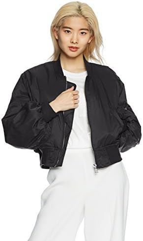 Amazon エモダ Emoda Puff Volume Ma 1 09 Blk 99 コート ジャケット 通販