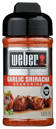 Weber Garlic Sriracha Seasoning, 6.2 oz