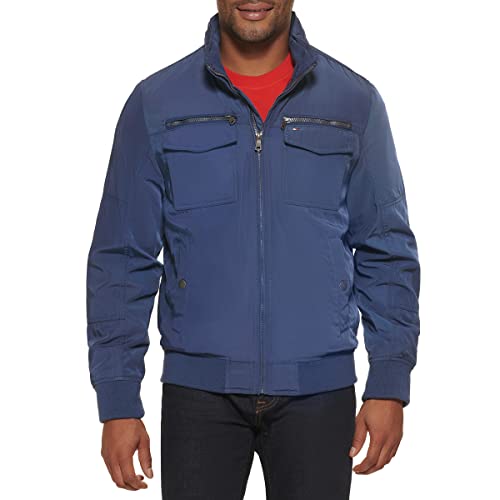 Image of Tommy Hilfigier Men's Water Resistant Performance Bomber Jacket (Standard and Big & Tall)