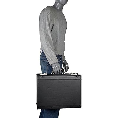 Black Leather Pilot Case (#1853-0)