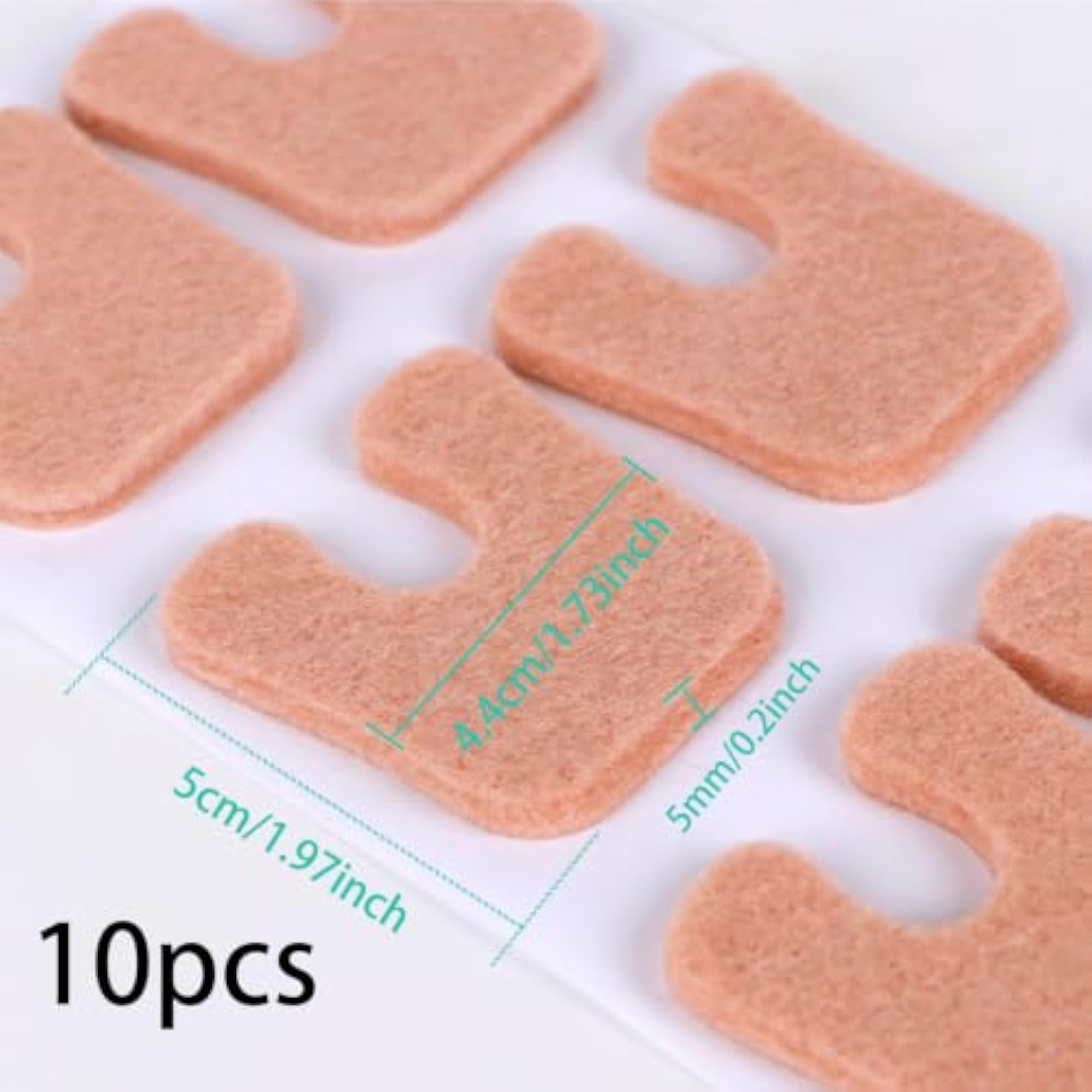 10 PCS Foot Pads for Runners and Hikers, Cushions for Outdoor Walking