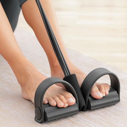 Bandes de résistance multifonctions idéal musculation fessiers à la maison guide Pilates - 4