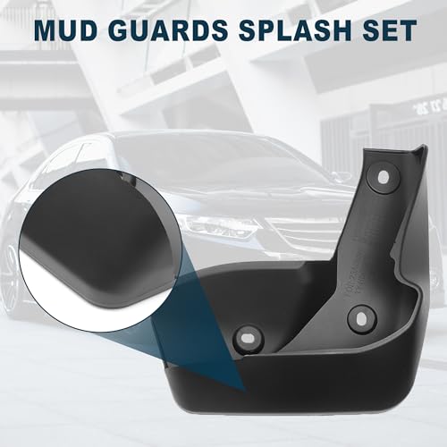Image of Mud Flap Splash Guard for Honda Accord 2023 2024 Durable | Front & Rear Side Mudflaps with Mount Accessor 1 Set