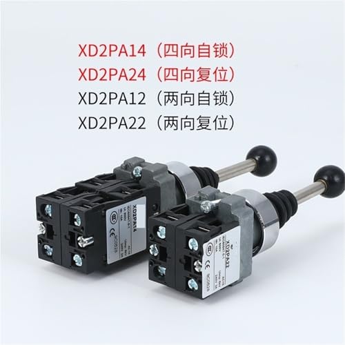 Controlador maestro XD2PA24four-wayautomaticreset con contactos de plata 3