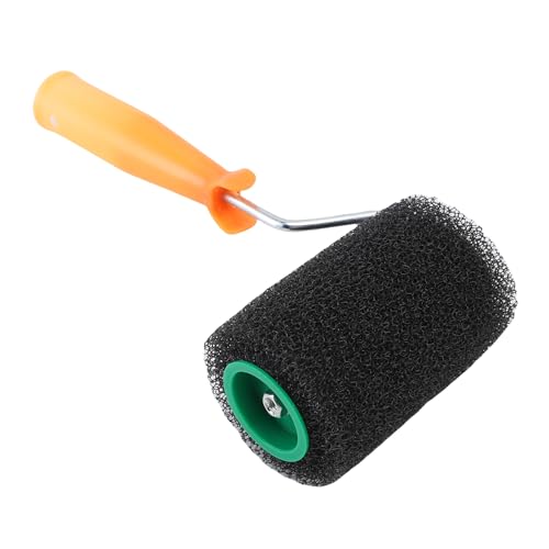 Asixxsix Rodillo de Pintura con Textura de 4 Pulgadas, Cubiertas de Rodillos de Revestimiento de Cama con Textura y Kit de Marco de Rodillo de Pintura, Rodar en la Aplicación de