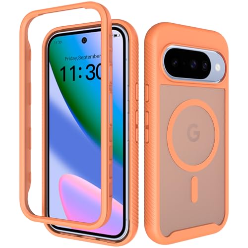 Coque Pixel 10 Pro antichoc orange : finies les chutes et casses d'écran