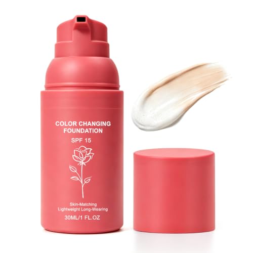 Korean Color Changing Foundation for Mature Skin