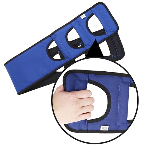 PEPE - Transferriem en hefboom voor oudere en gehandicapte mensen, transferriem met ergonomische handgrepen voor veilig optillen - Afbeelding 5