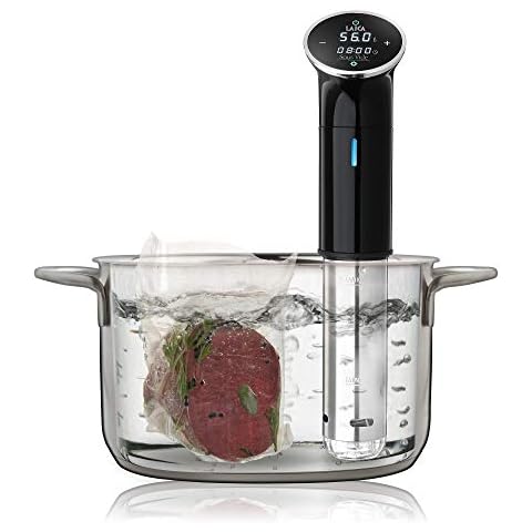Laica Sous Vide Stick SVC107, konstante Temperatur bis 95°C, komplett wasserfest Cover