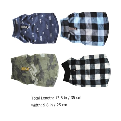Set 4 piezas ropa de invierno para perro pequeño KALLORY miniatura 7