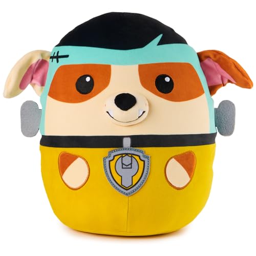 GUND Peluche de la Patrulla Canina Franken Rubble Squish, Juguete Oficial de The Hit Cartoon, edición Especial, Animal de Peluche para Edades de 1 año en adelante, 12 Pulgadas