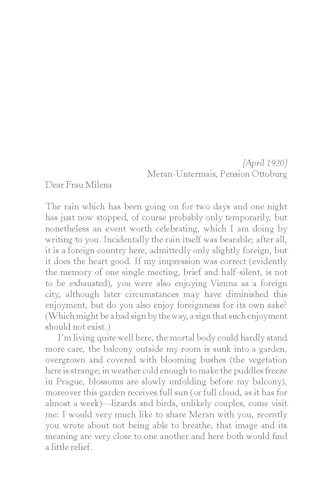 Image of Letters to Milena by Franz Kafka | Unabridged Classic Edition | Timeless Love Letters & Literary Masterpiece