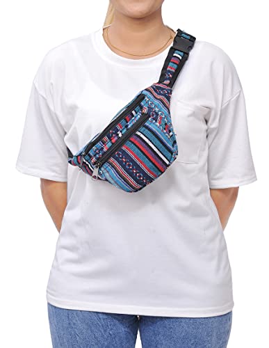 The Collection Royal Handmade Festival Waistpack Boho Hippie Waist Bag Hip Bum Running Belt Fanny Pack Travel Utility Belt Unisex #TOP6