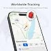 UGREEN FineTrack kompatibel mit Apple Find My (nur iOS), Bluetooth Tracker für Gepäck, Schlüsselfinder, Finder für Schlüssel, Koffer, Reisepässe Smarttag mit Austauschbarer Batterie (1 Pack)