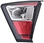 DNYSYSJ Outer/Inner Tail Light Assembly Fit For 2017-2019Ford EscapeKuga Halogen Rear Tail Light Replacement With Bulbs Left Right Side Taillights With Clear & Red Lens (Rear Inner Side, Right)