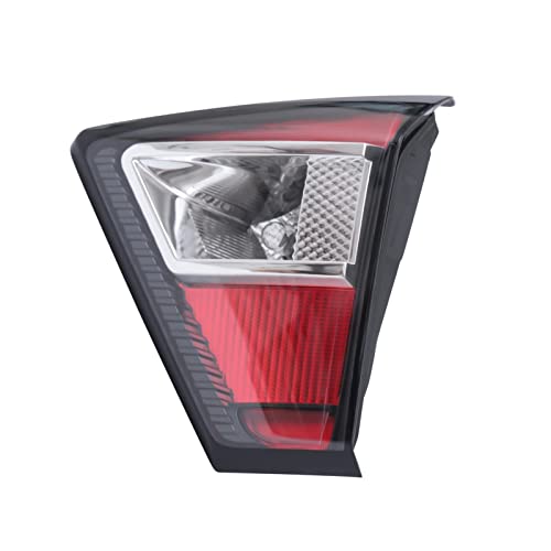 Dnysysj - Compatible With Fordescapekuga 2017-2019 Outer/Inner Tail Light Assembly Halogen Brake Lamp Replacement With Bulbs Clear Red Lens (Rear Inner Side, Right) #TOP27