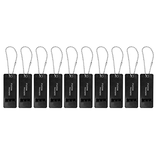 Silbatos de supervivencia 3 tonos 10 piezas miniatura 1