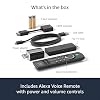 Amazon Fire TV Stick, sharp picture quality, fast streaming, free & live TV, Alexa Voice Remote with TV controls