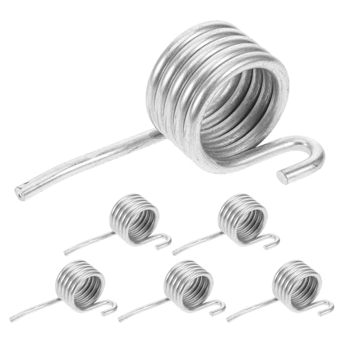 KICHOUSE 6 Resortes de Torsión Metálicos para Cubo de Fregona Industrial Repuestos para Pedal de Escurridor Accesorios de Reparación para Productos de Limpieza Comerciales