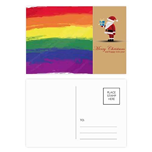 Lot cartes postales Père Noël gay lesbienne pour des vœux inclusifs
