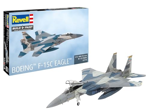 Revell 03778 Boeing F-15C Eagle 1:72 Scale - Unbuilt/Unpainted Plastic Model Kit