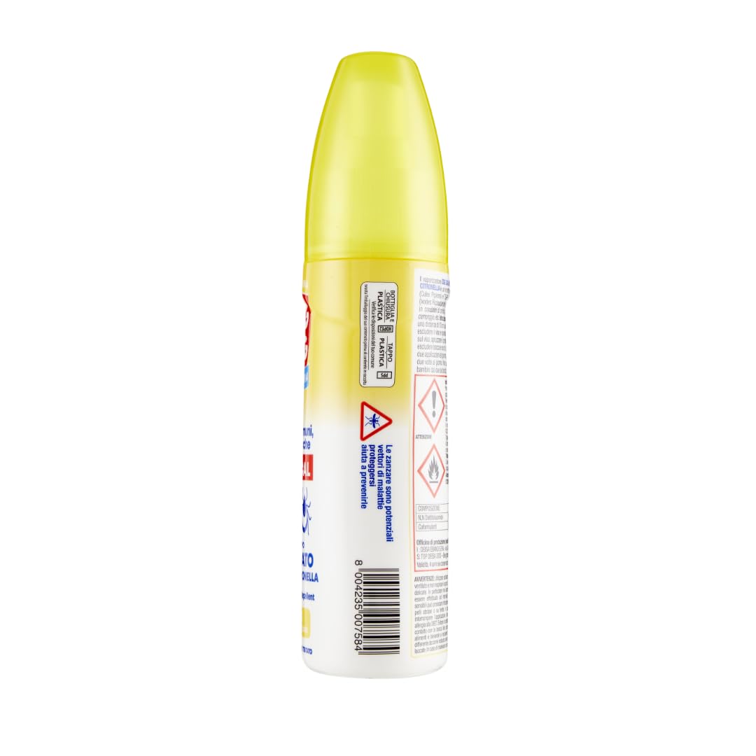 ZIG-ZAG antizanzare corpo, Lozione repellente per zanzare, Profumo geranio e citronella, 100 ml