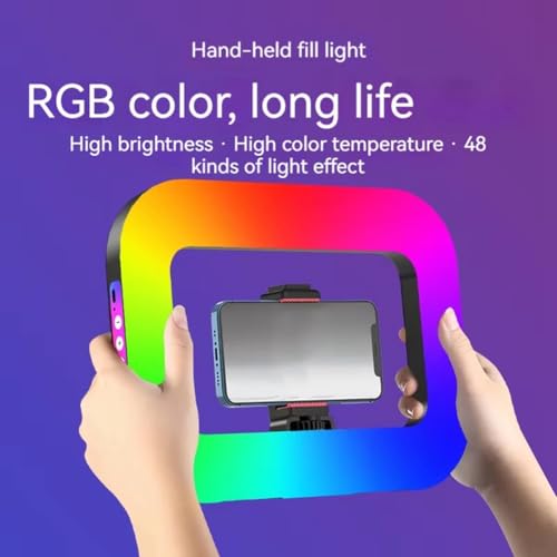 Éclairage portable RGB rechargeable avec fixation cage de lapin - 4