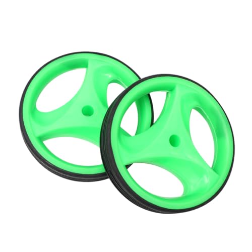 Ruedas de entrenamiento para bicicleta, ruedas auxiliares silenciosas con soporte de 12-20 pulgadas, accesorios verdes para ciclismo para niños, estabilizadores para bicicleta miniatura 7