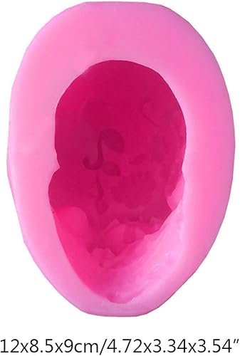 Miniatura 5 de appuivbt Molde de resina de calavera de flores moldes de silicona para hacer velas molde de resina para hacer velas de jabón moldes de arcilla