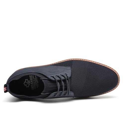 Image of DECARSDZ Mens Point Toe Dress Shoes Fabric Breeze Breathable Mesh Shoe