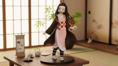 Image of Awestuffs Action Figure Limited Edition for Car Dashboard, Decoration, Cake, Office Desk & Study Table (Nezu)