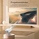 Salange Beamer ständer, Multi-Function Beamer Halterung Projektorständer Wall Ceiling Stand,180° drehbar,passend für Projektoren mit 1/4 Zoll Schraubschnittstelle,ultrakompakter Klappständer,Silber