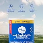 Baby's Only Organic Complete Nutrition Infant Formula, Milk Based Powder with Iron, Modeled After Breast Milk, Newborn to 12 Months Old, 31.7 oz, 1 Pack - Image 4