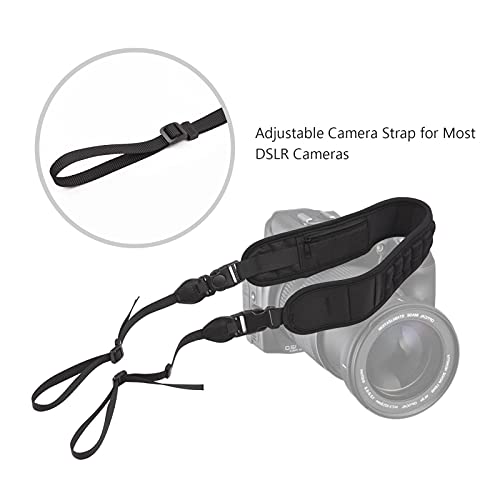 Atlojoys Kameragurt Kamera Schulter Nackengurt Leichter wasserdichter Gürtel für DSLR-Kameras – Bild 3