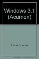 Windows 3.1 (Acumen) 0877099650 Book Cover
