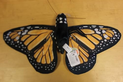 Image of Wild Republic Butterflies Monarch Stuffed Animal - 7 inch