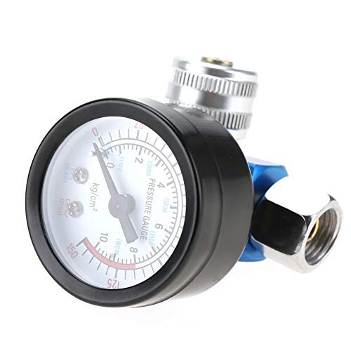 Luchtdrukregelaar, 1/4 "Spuitpistool Luchtdrukregelaar Drukmeter Pneumatisch Gereedschap Accessoire - Image 3