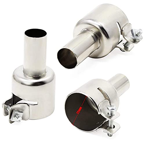Image of SCHOFIC 3 Set Nozzles Kits for Air Pump Type Hot Air Soldering Station Repair Tools