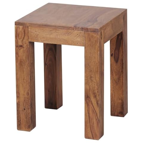 Table d'appoint FineBuy en bois Sheesham Cover