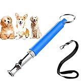 Buerye Adjustable Pet Dogs Whistle to Stop Barking Neighbors Dog, Ultrasonic Sound Flute Pets Tranning Supplies ，Silent Control Tools with Rope