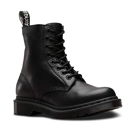 Dr. Martens Womens Pascal Mono Punk Fashion Retro Ankle Closed Toe Boots - Black - 10 #TOP1